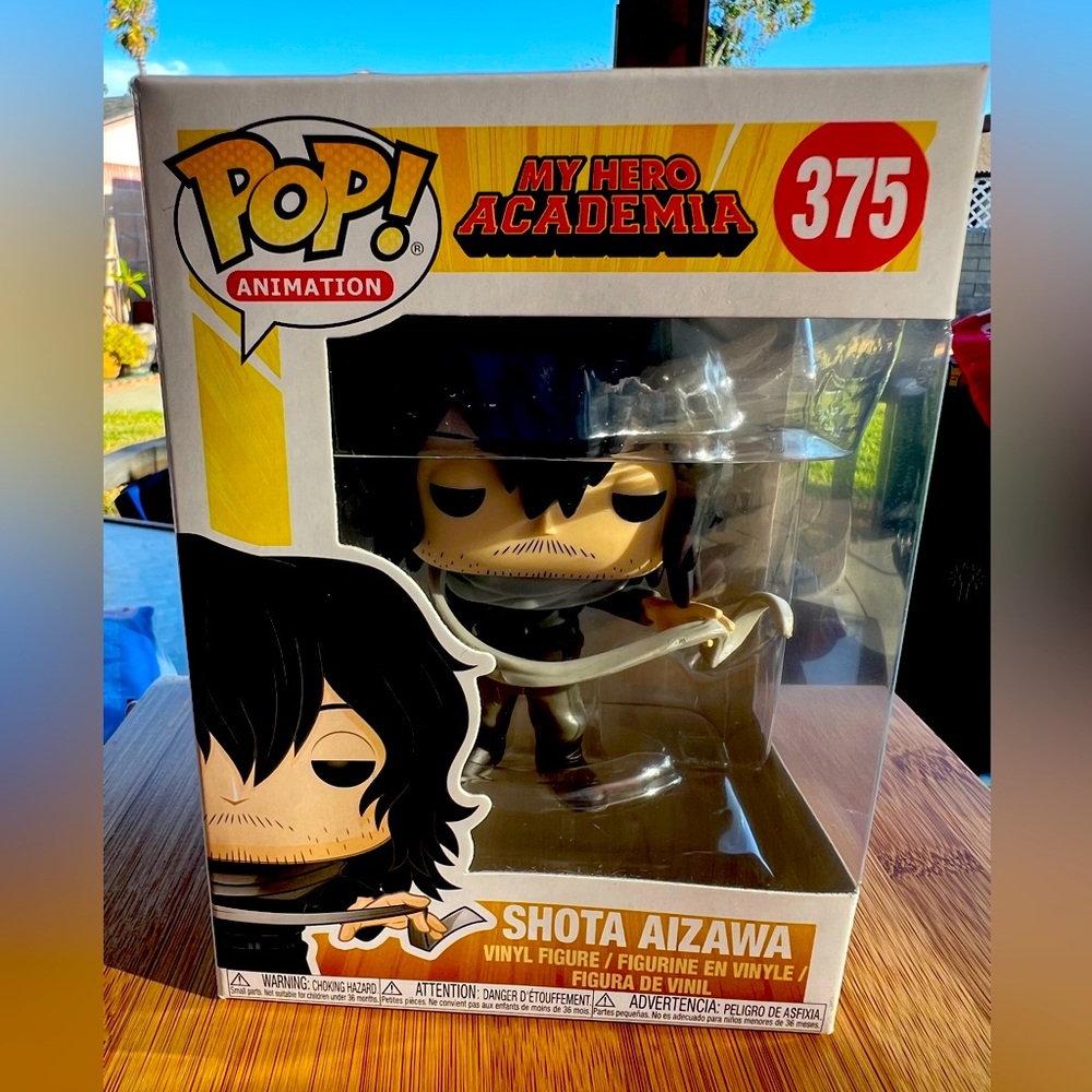 Funko Pop 375 My Hero Academia Shota Aizawa vinyl figure